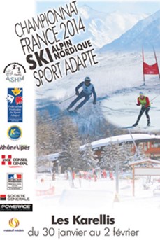 Sport Adapté : Championnats de France de ski alpin et nordique 2014