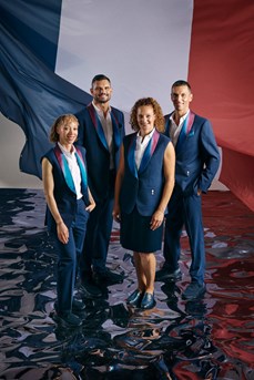 Les 4 porte-drapeaux français pour les Jeux de Paris 2024