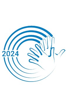 Logo de la Journée internationales des langues de signes 2024